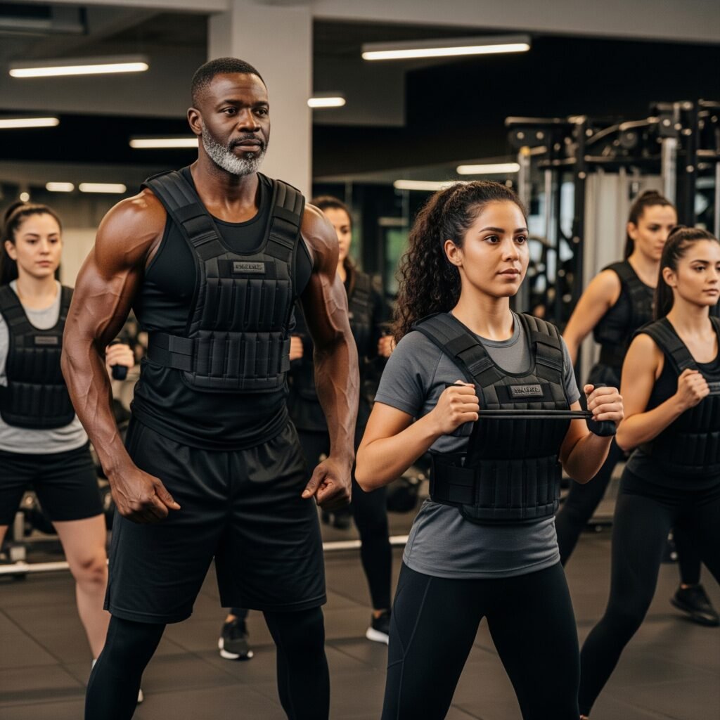 entrenamiento con chaleco lastrado